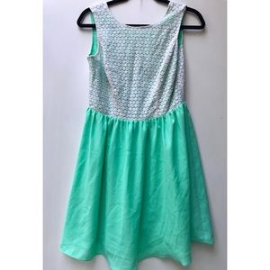 NWOT teal summer dress
